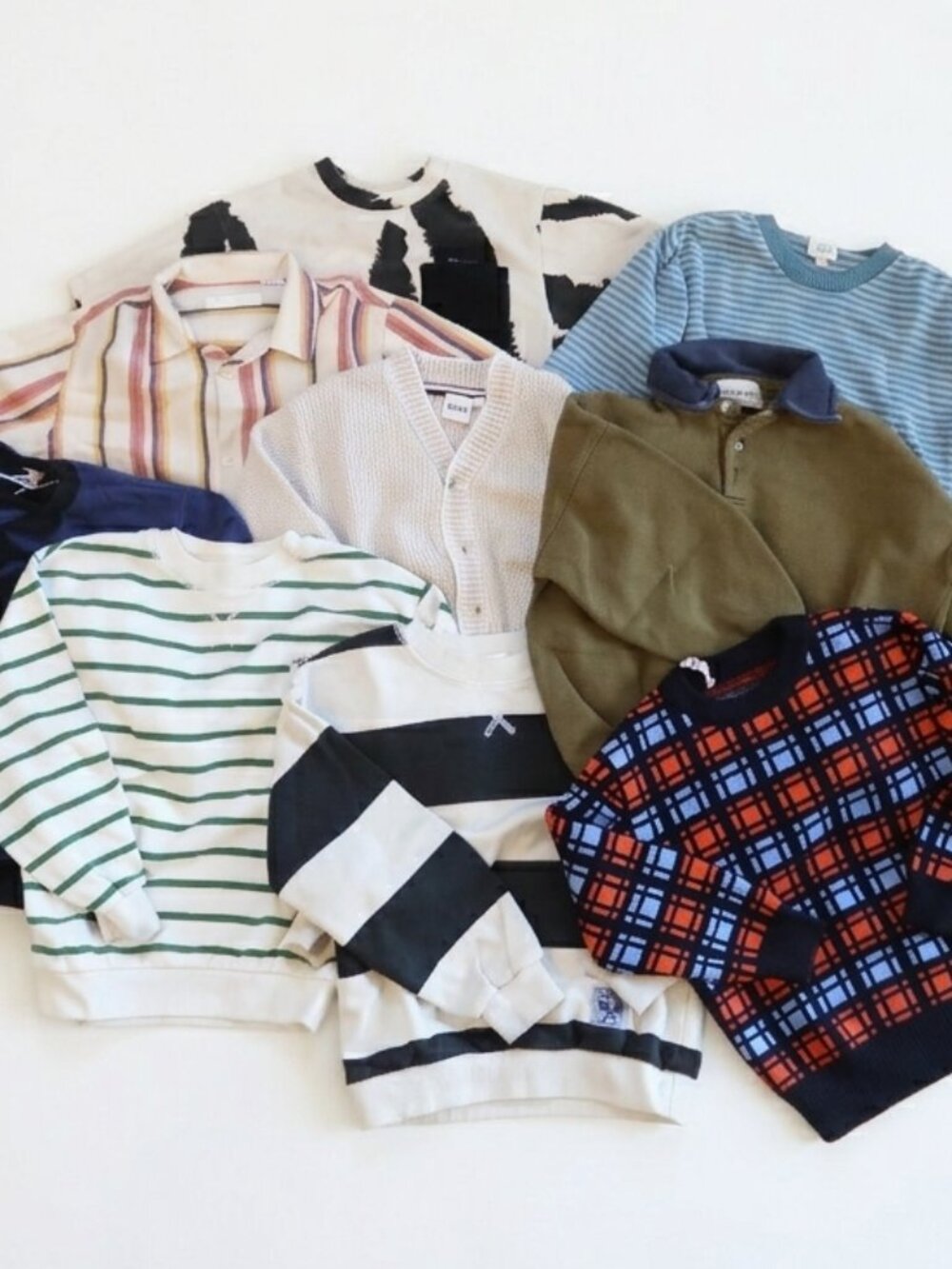 BOBO CHOSES MARNI ZARA MOLO boys tops bundle lot 6 yrs sweater cardigan designer